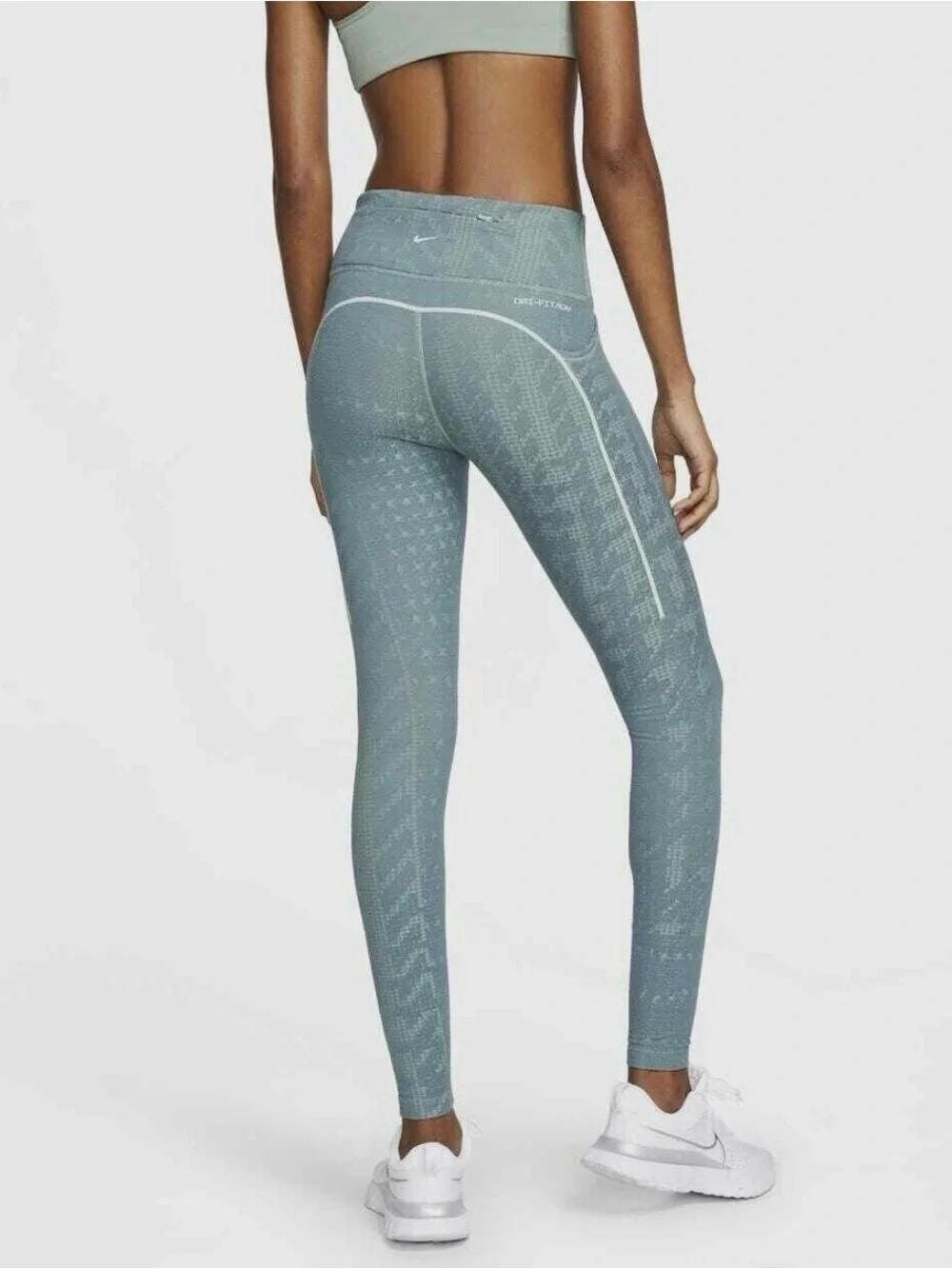 Nike Dri-FIT ADV Epic Luxe Women's Running Leggings with Pockets DD6490-357 - Picture 10 of 15